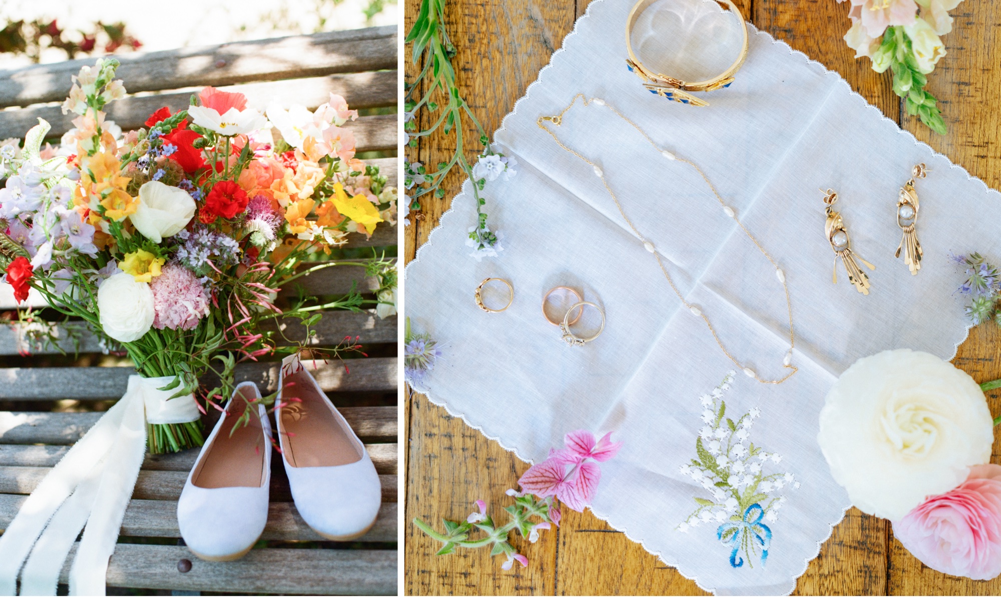 wildflower wedding details