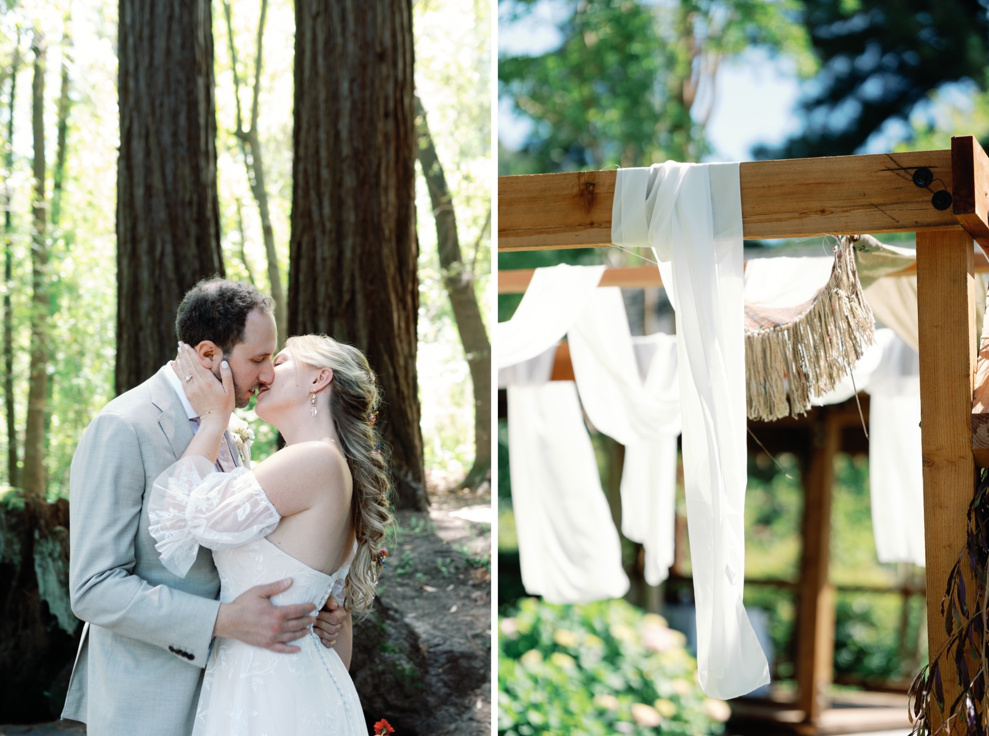 Jewish wedding in California