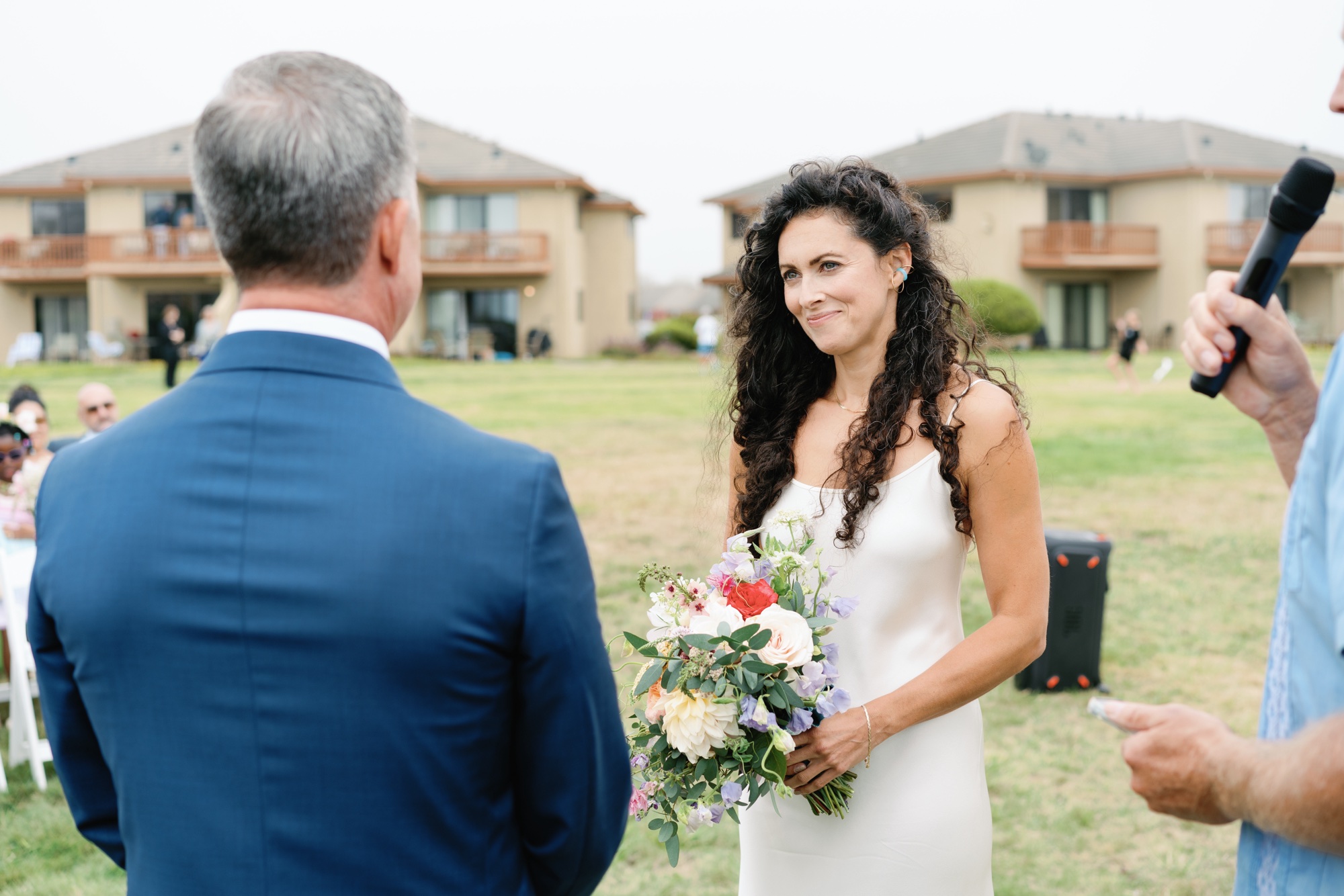 Coastal Cliffside wedding ceremony at Seascape Resort Aptos, CA