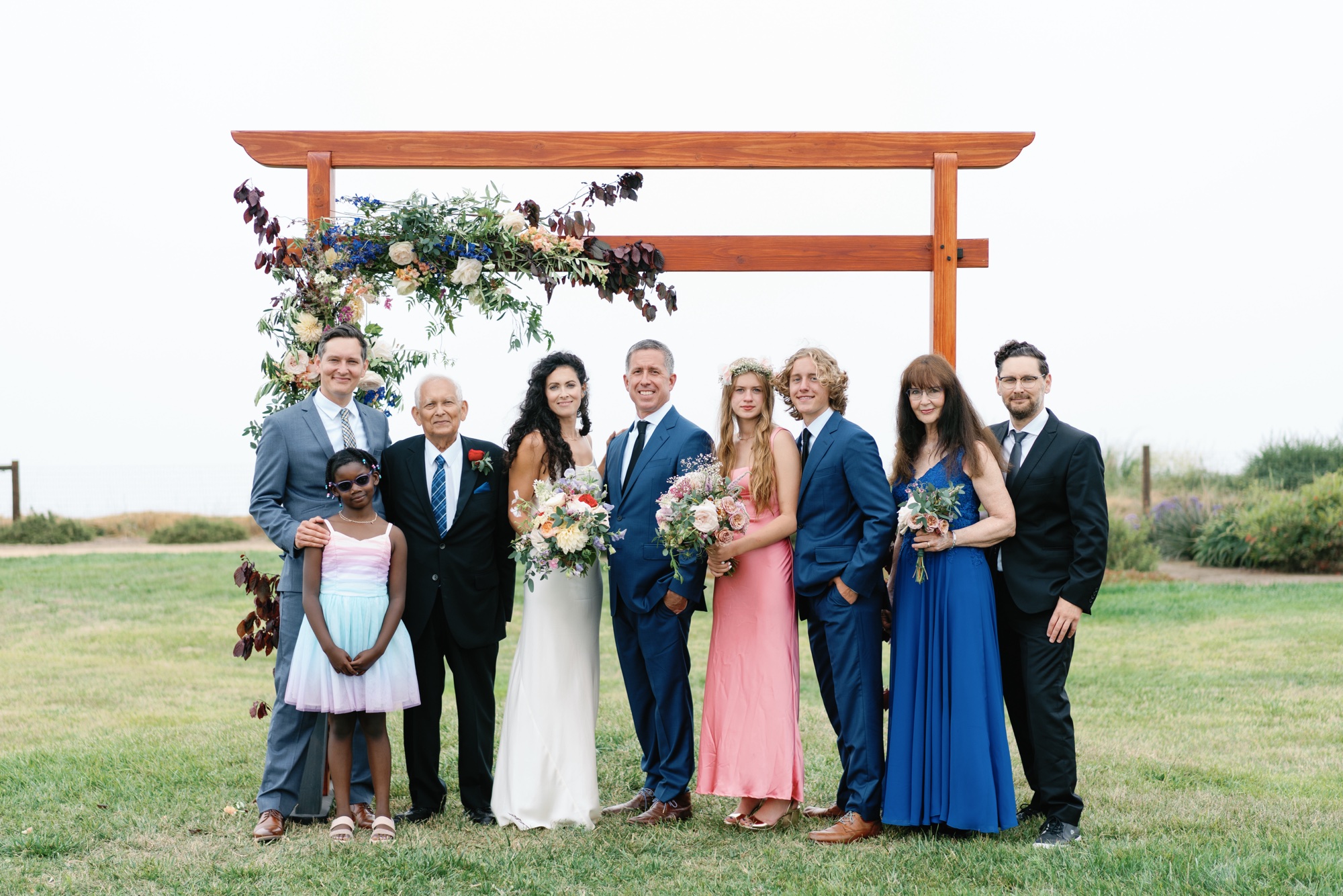 wedding venues with a coastal cliff; Aptos Beach wedding