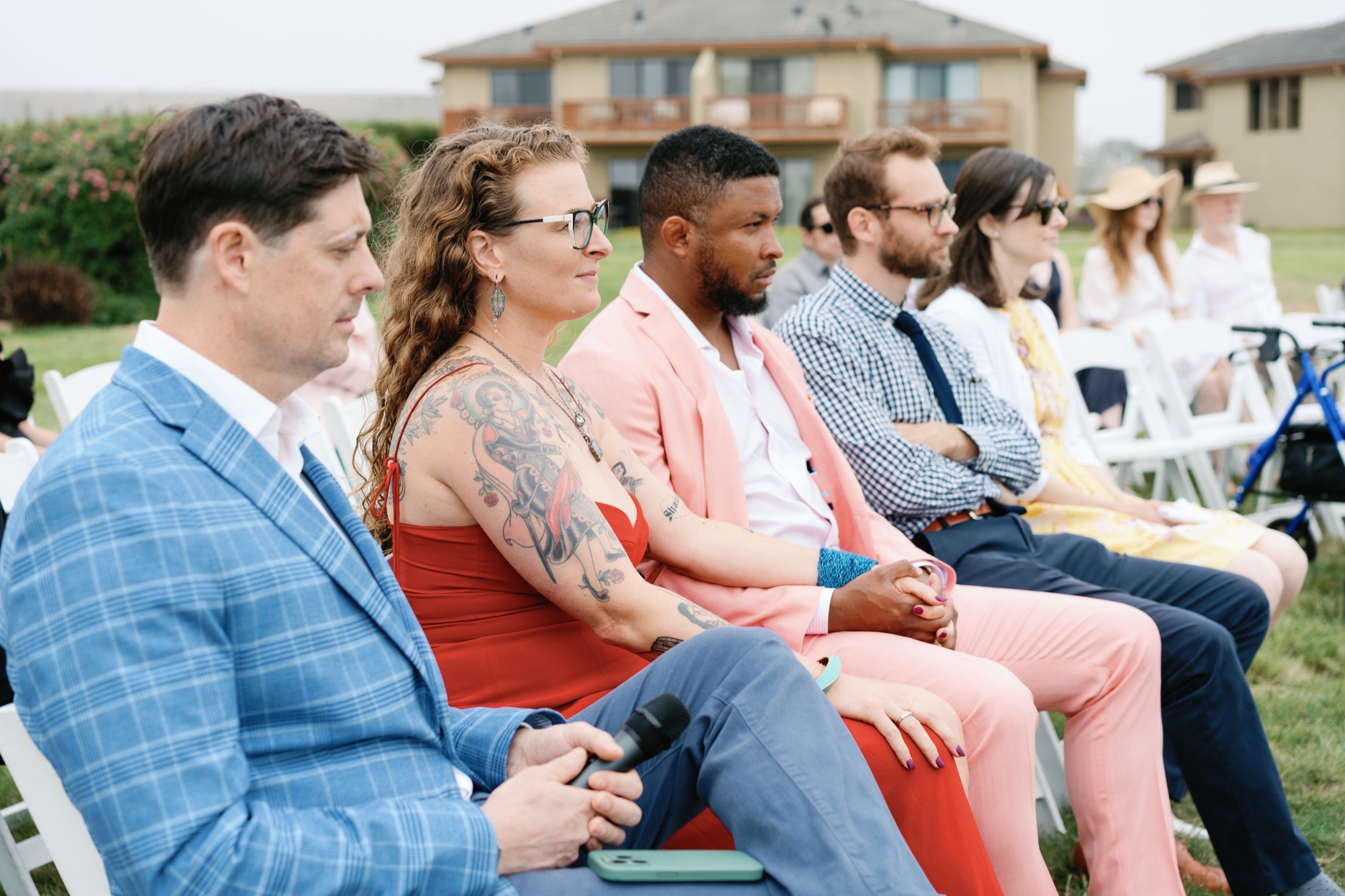 Coastal Cliffside wedding ceremony at Seascape Resort Aptos, CA