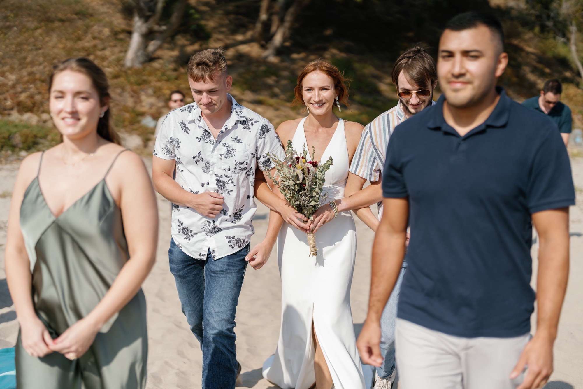 Aptos State Beach California wedding