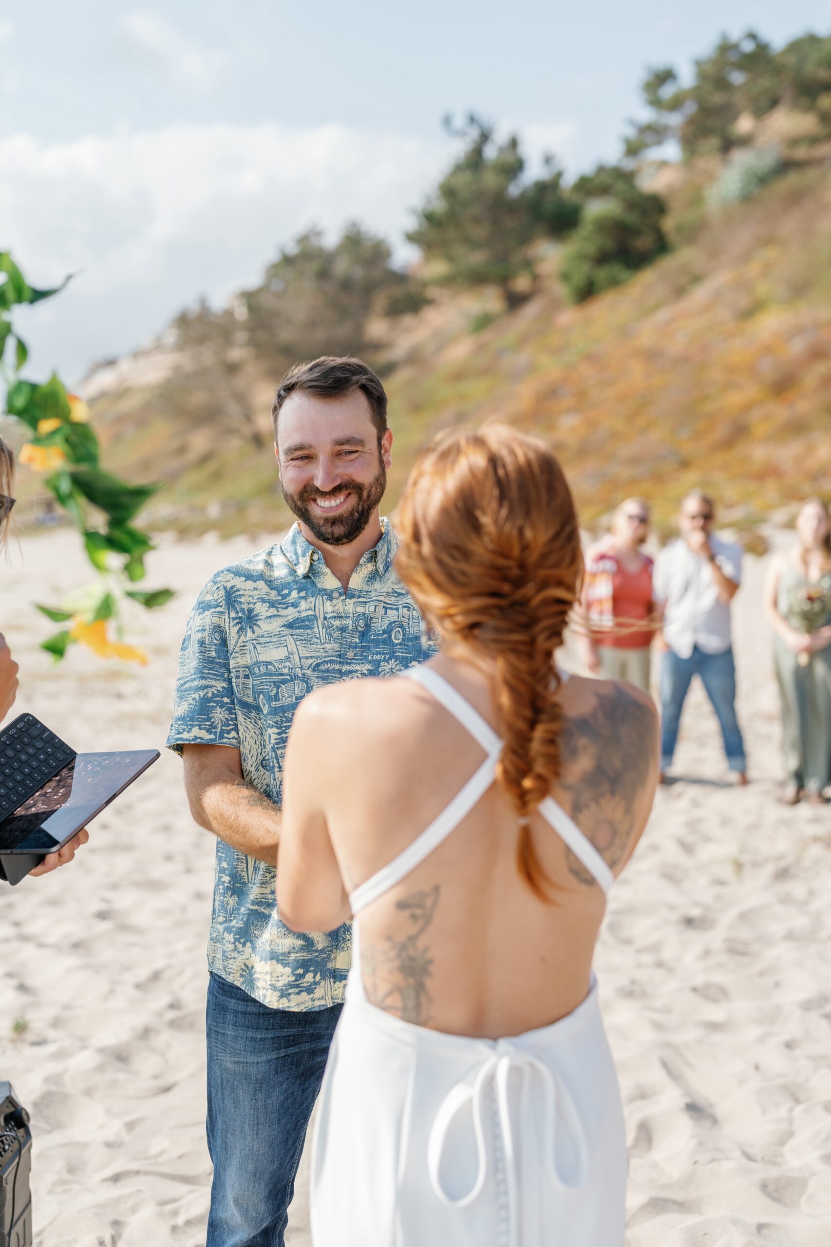 Aptos State Beach California wedding