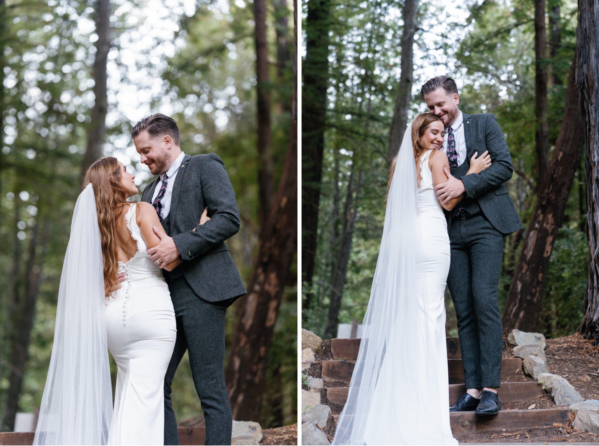 Redwood wedding portraits