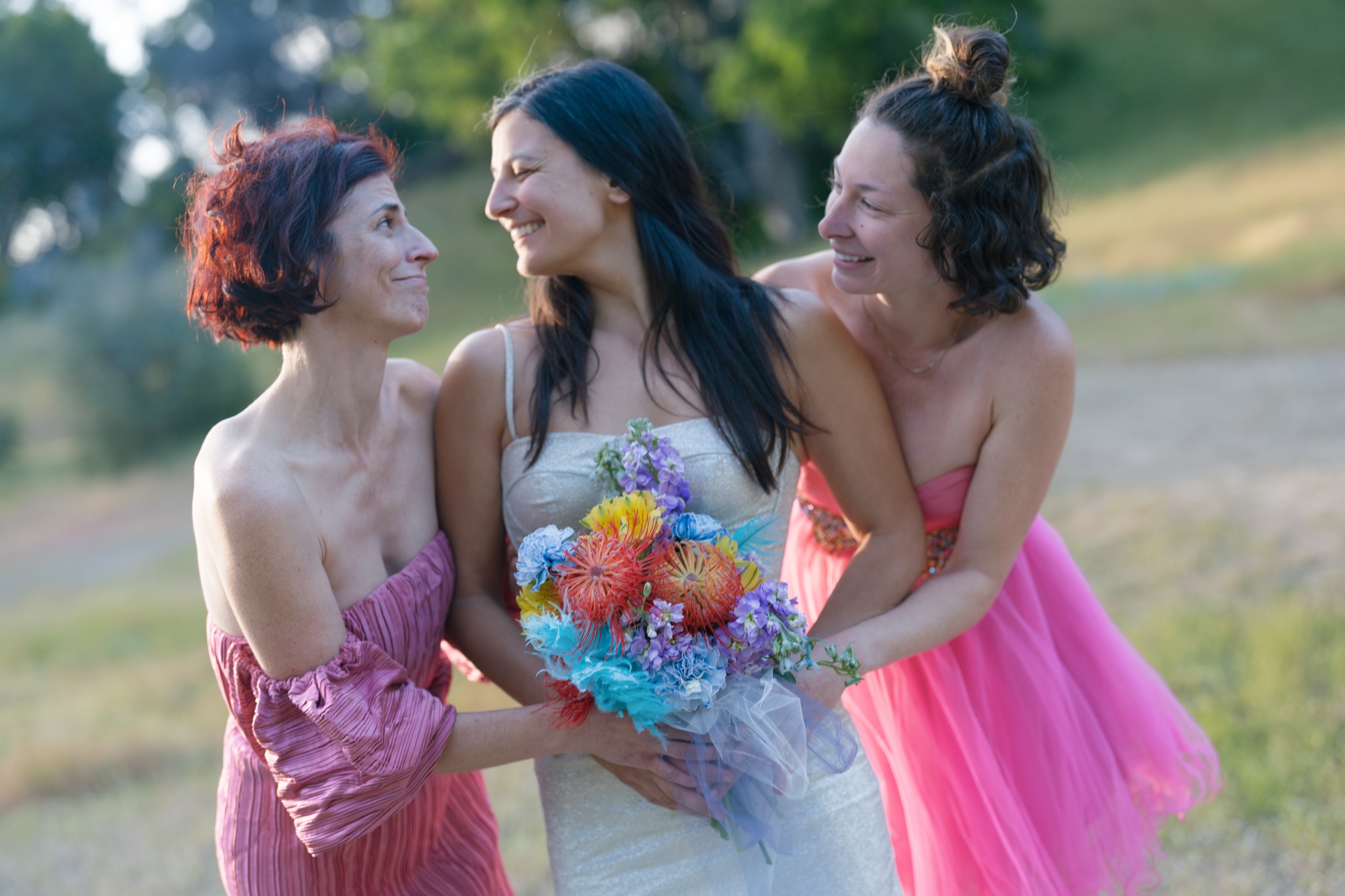 Big Sur, Rolling Oak Hills, Coastal California elopement