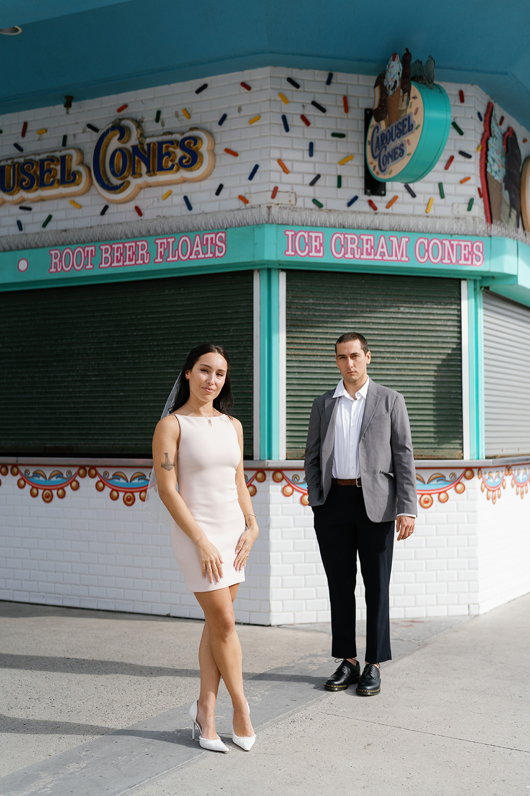 Editorial Elopement at Santa Cruz Beach Boardwalk